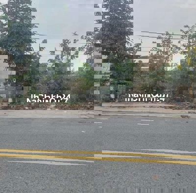 Bán đất mặt tiền đường nhựa. Sổ hồng riêng. BD