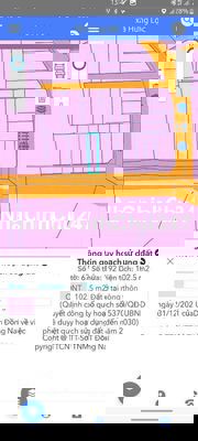 ĐẤT THỔ CƯ, 5*21m2, liên hệ chính chủ