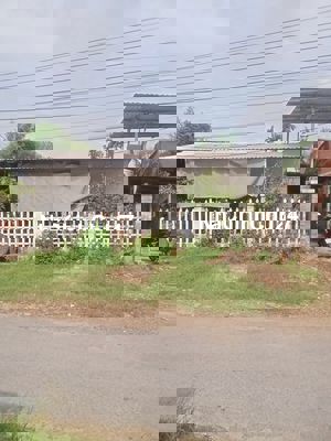 Bán đất tặng nhà C4 - 497m2 - 2mt nhựa - đất nở hậu - sổ hồng riêng !!