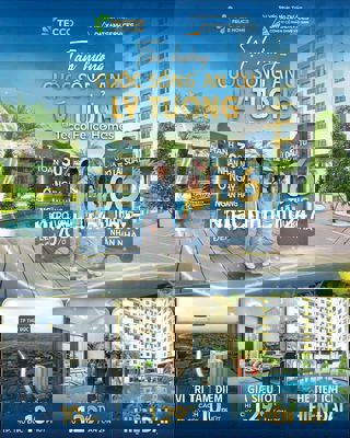 Giá trực tiếp từ CĐT, căn hộ Tecco Felice Home, 2PN 1,29 tỷ,TT trc 30%