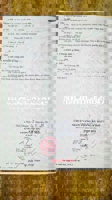 Chính chủ cần bán lô đất mặt tiền đường 80 Phú Tân,Thủ Dầu Một,BD