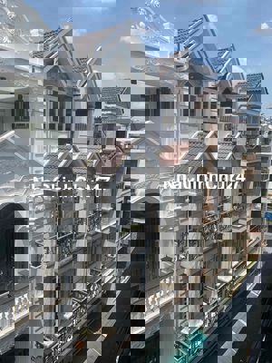 hẻm to thông. gần công viên   khu cao tầng vip phường 6, gò vấp.