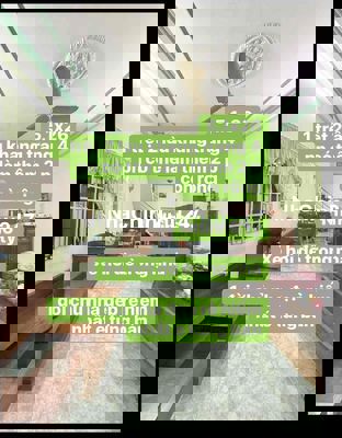 HIẾM CHỦ KỆT BÁN GẤP GIẢM 300tr 5,1X 26   SÁT TÂN BÌNH, GÒ VẤP - CÁCH