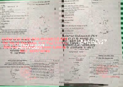 CHÍNH CHỦ CẦN BÁN NHANH LÔ ĐẤT  TẠI Thị xã Tân Uyên, tỉnh Bình Dương