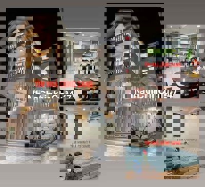 BIỆT THỰ SIÊU RỘNG THIẾT KẾ ĐẸP 7PN, 9 WC. SÂN ĐẬU NHIỀU Ô TÔ P. HBC