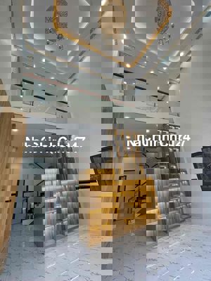 Nhà 5x14m 1 trệt đúc lửng 3pn 1 pthờ+Bếp+2wc đuờng 5m Gần chợ thới tứ