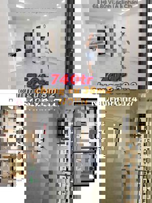 Bán căn hộ chung cư NOXH cách Aeon Tân Phú 4km 1 phòng ngủ