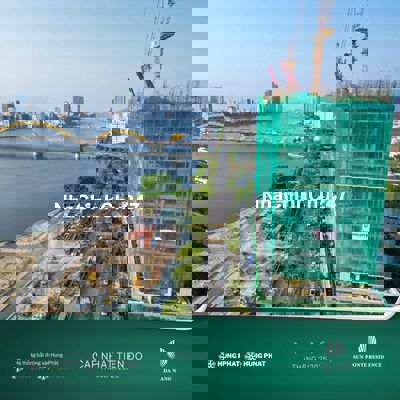 CĂN HỘ 2PN VIEW CẦU RỒNG VÀ PHÁO HOA-TT DÀN TRẢI 18TH-NH HỖ TRỢ 0% LÃI