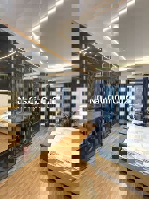 Nhà đẹp Hoàng Mai 35m2 x 5 tầng , 2 thoáng ,sổ nở hậu , mặt tiền rộng