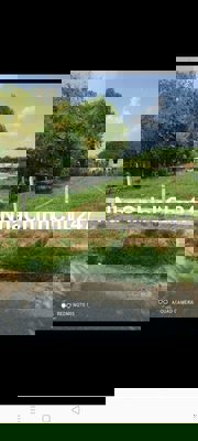 Đất thổ cư chính chủ sổ hồng riêng 100m2 mặt tiền đường nhựa