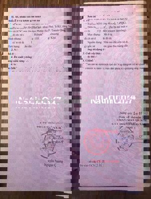 Chính chủ bán đất mặt tiền Bùi Tấn Diên