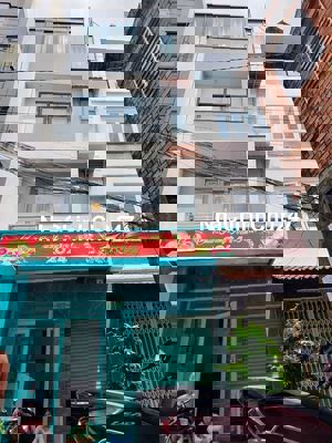 Nhà 4 tầng 2 mặt tiền hẻm xe hơi đường số 7