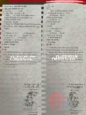 Chính chủ bán 60 m2 đất thổ cư gần cây xăng Tân Lập, P. Bình Trưg Đông