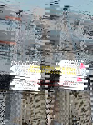 NHÀ GIÁ RẺ QUẬN BÌNH TÂN 4+13M - 3 TẦNG - HẺM NHỰA 6M XE HƠI