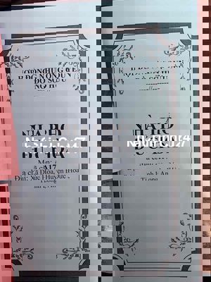 nhà liền kề đức hoà đông