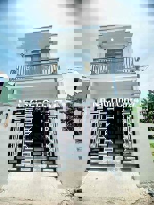 nhà lầu mới 100m2 sổ riêng thổ cư xã thạnh phú , gần công ty changsin