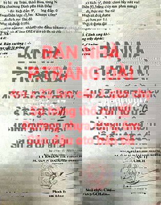 BÁN NHÀ TRẢNG DÀI, SỔ HỒNG THỔ CƯ, ĐƯỜNG NHỰA RỘNG 6m, SÂN OTO BÁN TẢI