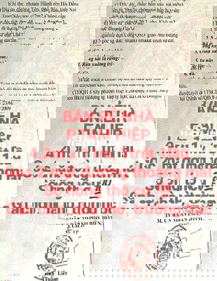 BÁN RẺ NHÀ TAM HIỆP, 1TRỆT 1LẦU, 2 MẶT ĐƯỜNG THOÁNG MÁT SỔ HỒNG THỔ CƯ