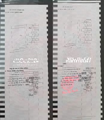 BÁN ĐẤT THỔ CƯ 2 MẶT TIỀN NHỰA XE HƠI TÂN MỸ CHÁNH