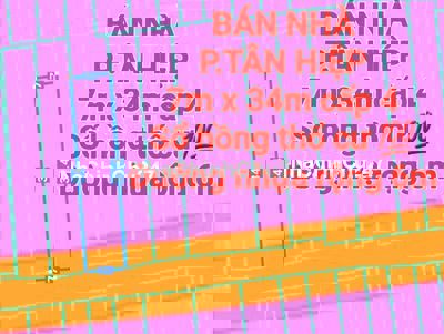 BÁN RẺ NHÀ TÂN HIỆP, SỔ HỒNG THỔ CƯ, ĐƯỜNG NHỰA RỘNG 6m THÔNG THOÁNG