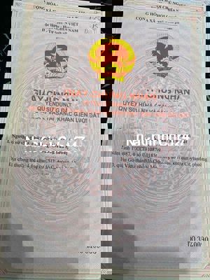 Gia đình đi định cư cần sang nhanh 2 lô đất đầy đủ pháp lý chủ quyền