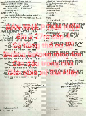 BÁN RẺ NHÀ TAM HIỆP, SỔ THỔ CƯ GẦN GIÁO XỬ BÙI HIỆP, OTO ĐẬU TRONG NHÀ