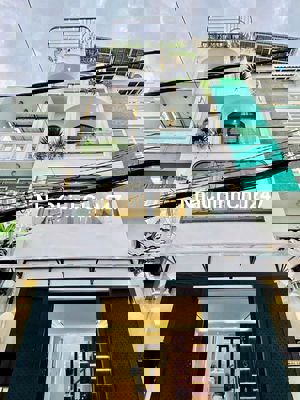 Nhà hẻm 6m Tô Ngọc Vân, Q12. Xây 1 trệt 3 lầu. Gần bến xe ngã 4 ga