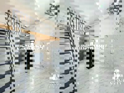 Căn hộ có gác full nội thất mới 100% gần KCX, UFM, VNG, free xe, Q1