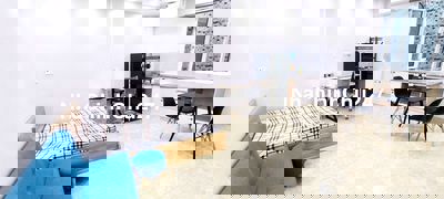 Căn hộ 42m2 full nội thất tầng trệt có sân sau Thảo Điền Q2. chính chủ