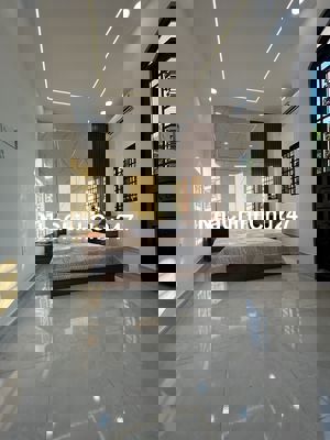 Nhà mới cực đẹp 85m2, hẻm xe tải , 1 sẹc , 10m ra MT, Trường Thạnh Q9