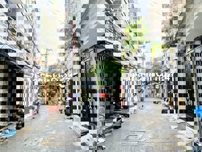 LÊ VĂN SỸ- PHÚ NHUẬN-120M2-2TẦNG-HẺM NHỰA 1 TRỤC XE HƠI THÔNG. CHỈ13T9