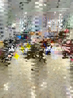 2 MẶT HẺM XE HƠI THÔNG - SÁT MẶT TIỀN - GÒ DẦU - NGANG 5.3M - 4 TẦNG.