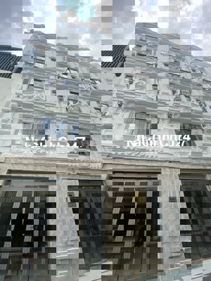 NHÀ ĐẸP 5 TẦNG 85M2 (4.8M TIỀN) - HẺM XE HƠI - GẦN CÔNG VIÊN LÀNG HOA