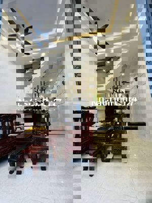 BÁN NHÀ 4 TẦNG MẶT TIỀN KHU TÊN LỬA GIÁP QUẬN 6 NỘI THẤT ĐẸP ,  8.5 TỶ