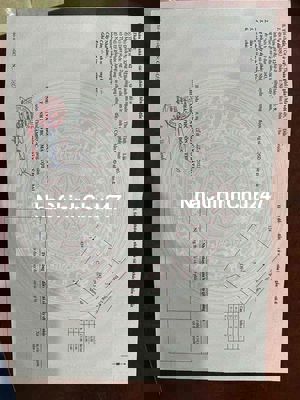 BÁN LÔ ĐẤT 2 MẶT ĐƯỜNG CÓ MƯƠNG NƯỚC SÁT BÊN