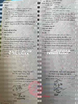 CHÍNH CHỦ cần bán gấp hạ giá 87m2 thổ cư đường xe hơi gái 1ti950