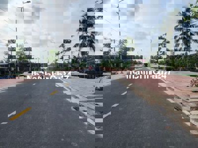 ĐẤT THỔ CƯ MẶT TIỀN ĐƯỜNG D1 THỊ TRẤN LONG HỒ