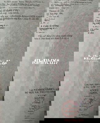 Đất full thổ gần khu công nghiệp cầu tràm,kế trường,sát chợ,sổ riêng