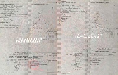 BÁN ĐẤT MT TRẦN QUANG NHƠN - BÌNH KHÁNH 1000.3m² Thổ cư 400.6m² 8.5 tỷ