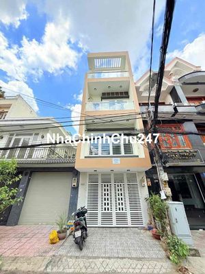 🏢 MẶT TIỀN ĐƯỜNG SỐ 5 CX CHU VĂN AN – 4 TẦNG – 5PN