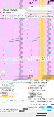 Đất thổ cư 400m đường pê tông phước an