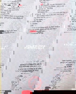 CẦN BÁN LÔ ĐẤT VUÔNG FULL THỔ - 90M² (5X18) - KHÔNG QH - GIÁ 3,4 TỶ