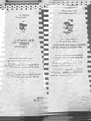 BÁN NHÀ MẶT TIỀN ĐƯỜNG NGUYỄN PHÚC CHU 6 X 19M ĐÚC 4TẤM, GIÁ 20,5TỶ TL