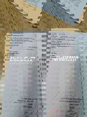 Chính chủ bán gấp Lô Đất full thổ gần UBND xã Đức Hòa Thượng.