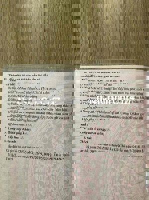 chính chủ bán đất mặt tiền đường An Nhơn Tây