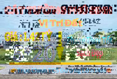 Bán Đất Chính Chủ Mặt Tiền Kinh Doanh DT : 5x20=100m2 Shr Giá : 1.42Ty