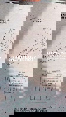 Đất mặt tiền nhựa đường thông gần chợ trường học