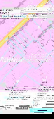 Bán lô đất 2 mặt tiền đường ôtô .sổ riêng có 100m thổ cư .