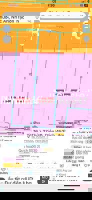 Bán 2 lô sẵn 100m thổ cư mặt tiền hùng vương