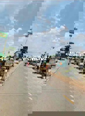 Bán lô đất mặt tiền đường nhựa, Dầu Tiếng.BD